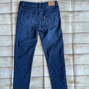 Levi's 710 Super Skinny Jeans Tag Size 12 REG Stretch Jegging Medium Wash